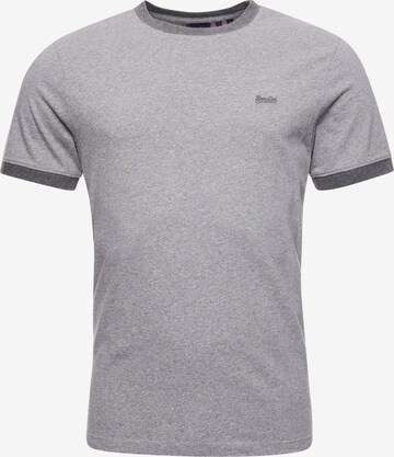 Superdry - Camiseta 'Ringer' en gris: frente