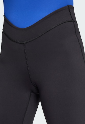 ADIDAS PERFORMANCE Flared Workout Pants in Black