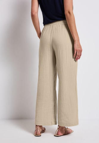 Wide leg Pantaloni di STREET ONE in beige