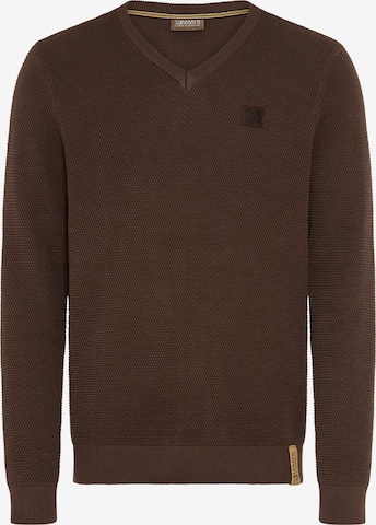 Man's World Pullover in Braun: Vorderseite