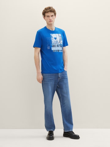 TOM TAILOR T-Shirt in Blau