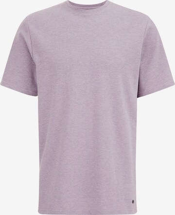 T-Shirt WE Fashion en violet : devant