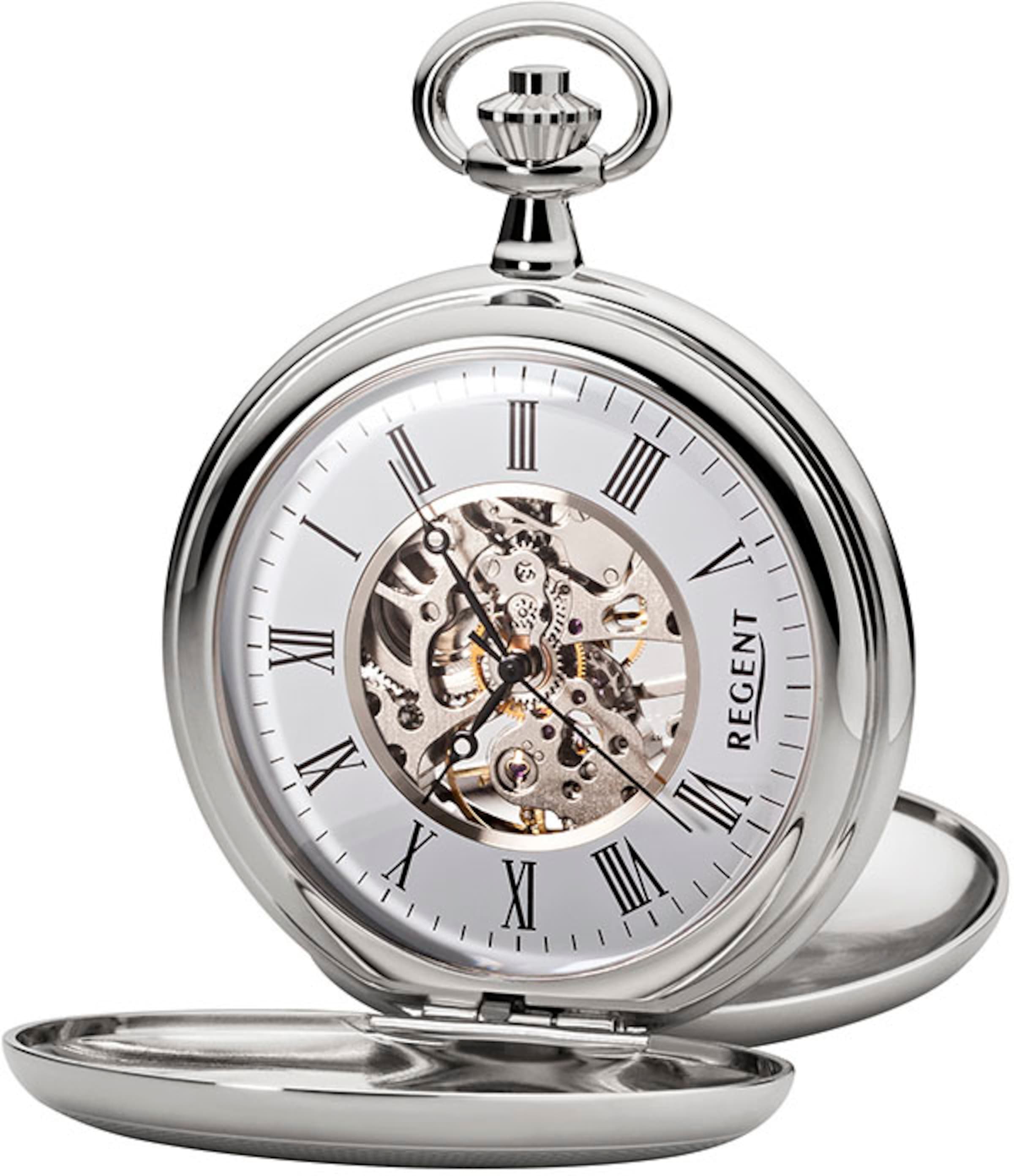 REGENT Analog Watch in Silver: front
