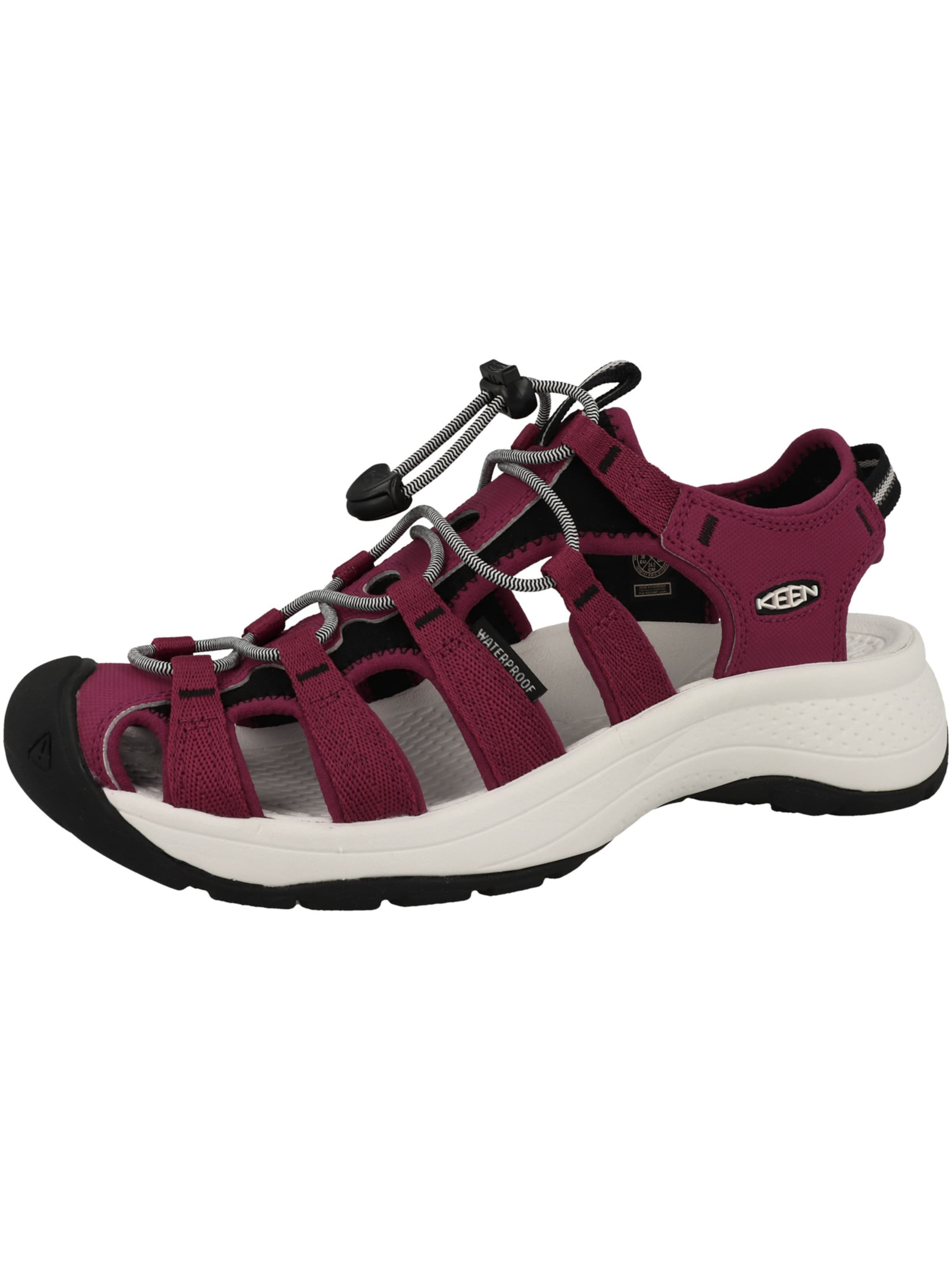 KEEN - Sandálias de trekking 'Astoria West' em vermelho: frente