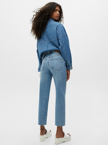 Pull&Bear Regular Jeans in Blauw