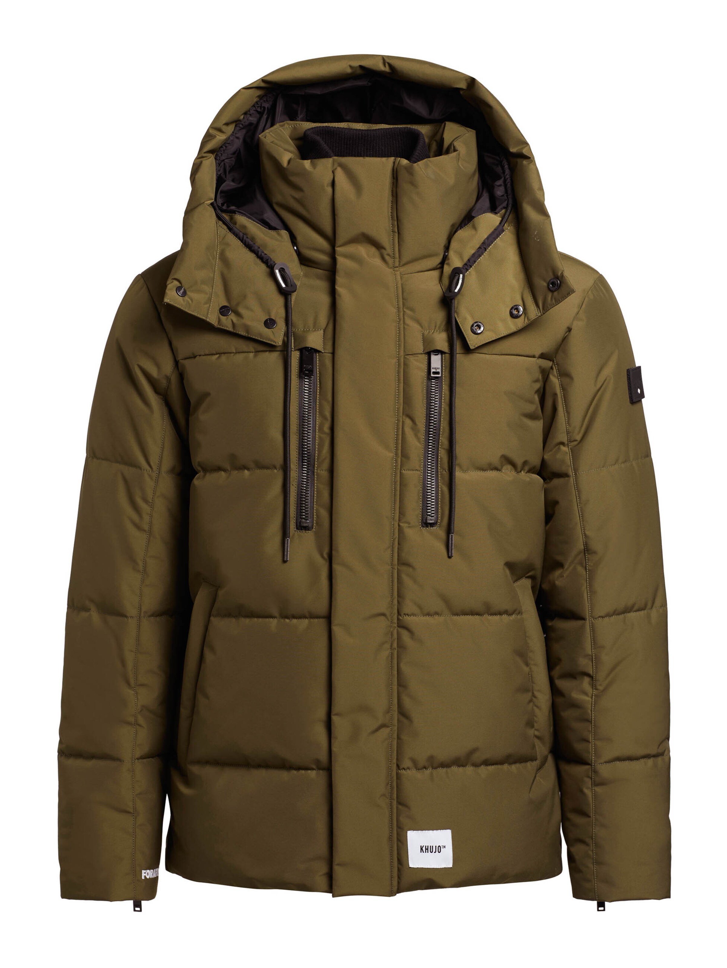 khujo Winterjacke 'Kirc' in Oliv ABOUT YOU