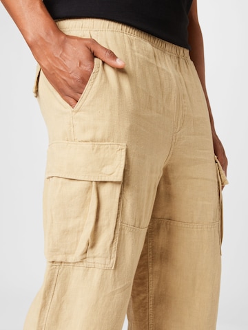 Regular Pantalon cargo 'Joshua' WEEKDAY en beige