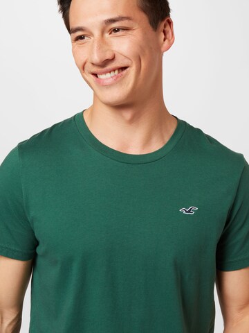 HOLLISTER - Camiseta en verde