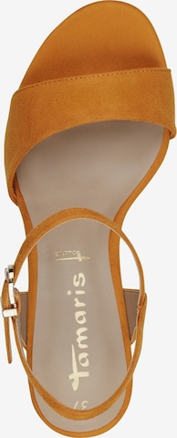 TAMARIS Strap Sandals in Yellow