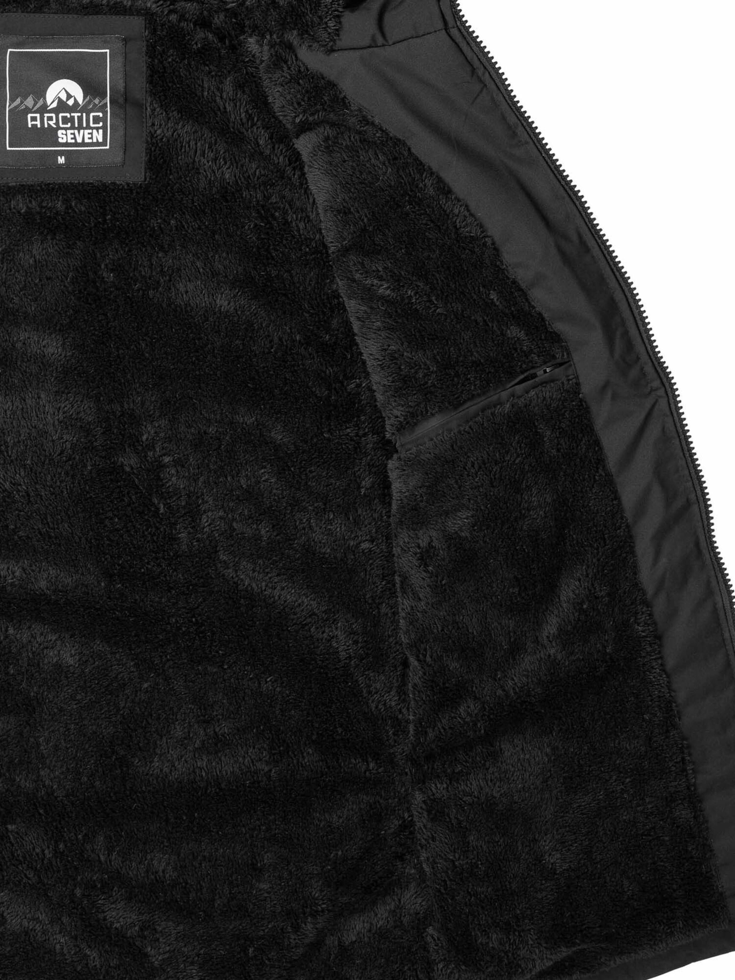 Arctic Seven Winterjas in Zwart