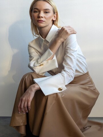 Jupe Touche Prive en beige