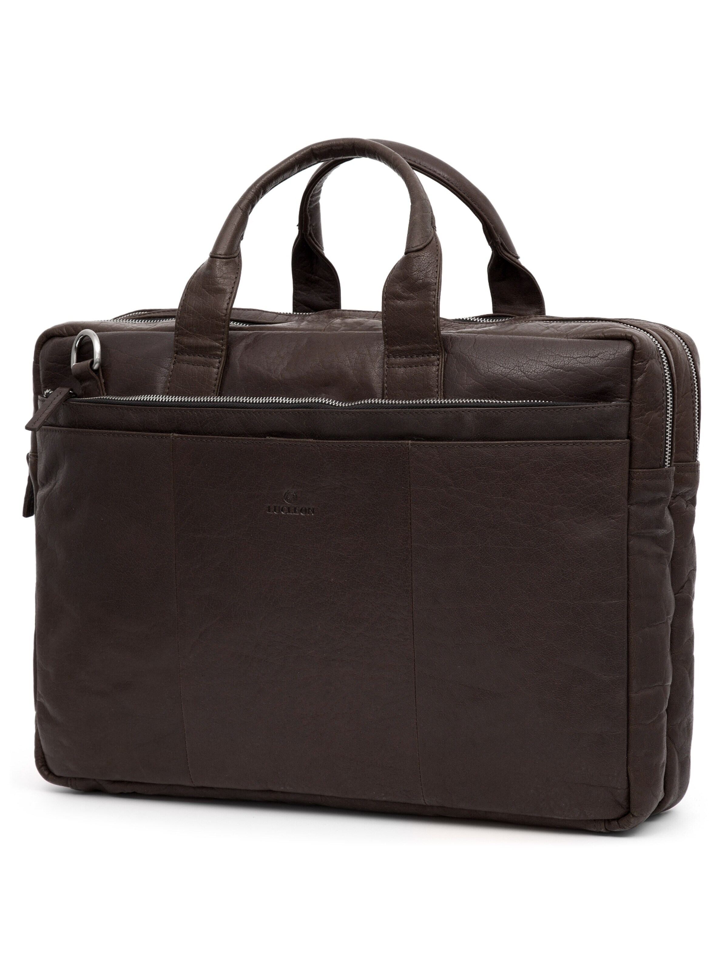 Lucleon Document Bag 'Montreal' in Brown