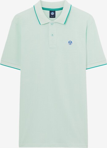 North Sails Poloshirt in Blau: predná strana