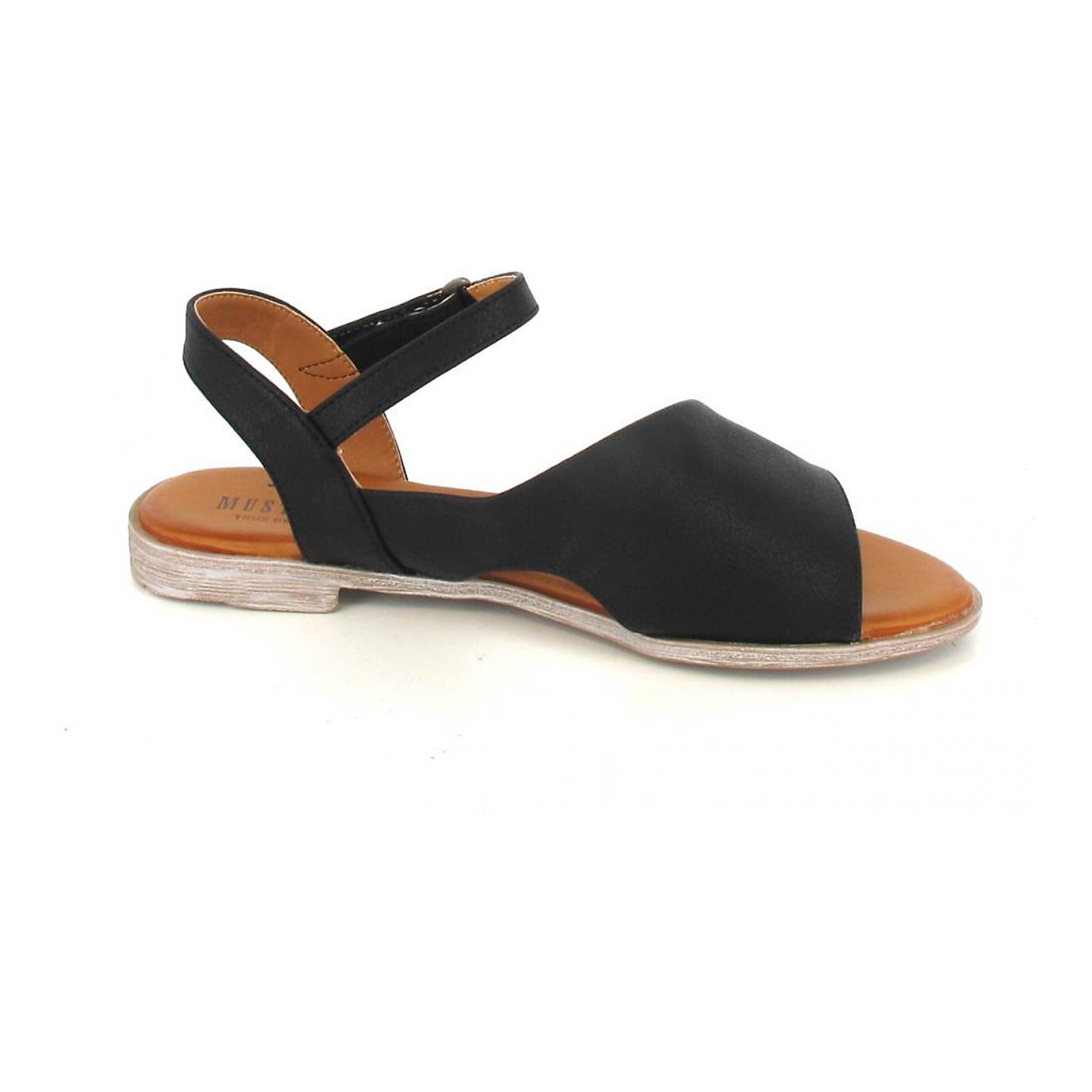 MUSTANG Sandale in Schwarz