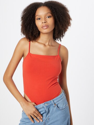 LEVI'S ® Košeľové body 'High Roller Bodysuit' - Červená: predná strana