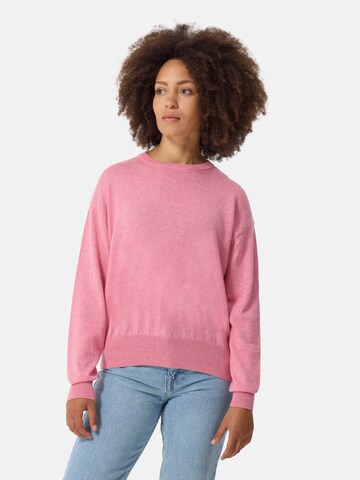 Pull-over CASH-MERE.CH en rose : devant