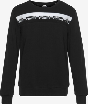 PUMA Sweatshirt in Schwarz: predná strana