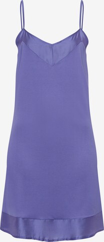 Hanro Negligee 'Livia' in Purple: front