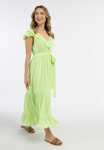 IZIA - Vestido de verano en verde