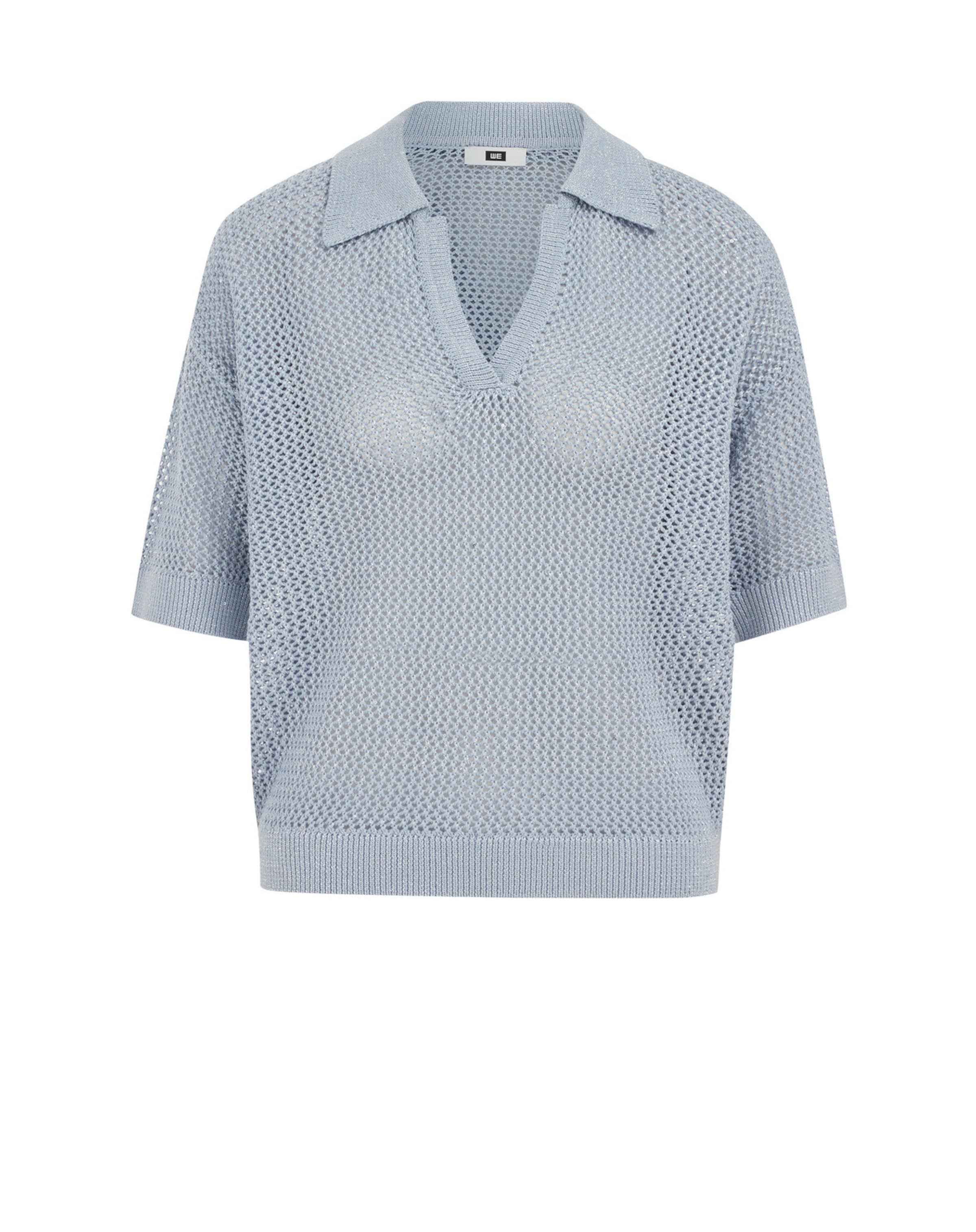 WE Fashion Sveter - Modrá: predná strana