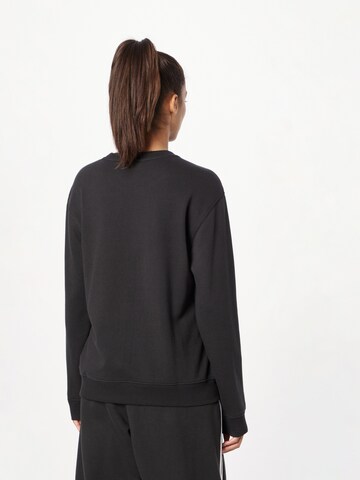 ADIDAS SPORTSWEAR Athletic Sweatshirt 'Essentials Linear' in Black