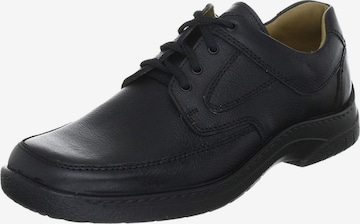 JOMOS Lace-Up Shoes in Black: front