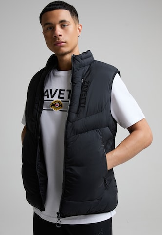Gilet 'Vanderoni' Zavetti Canada en noir : devant