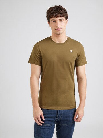 T-Shirt 'Graw' G-STAR en vert : devant