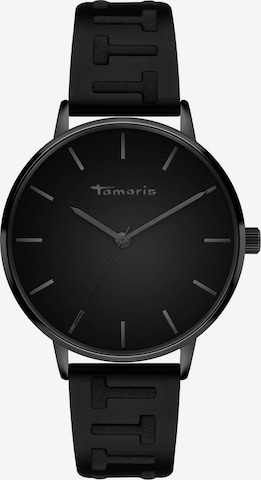 TAMARIS Analog Watch in Black: front