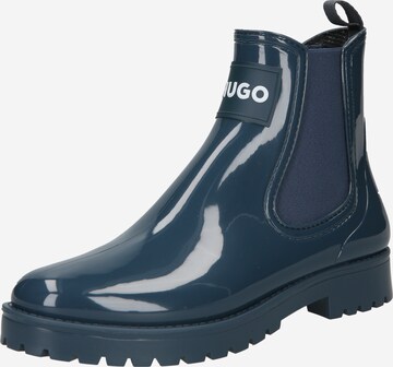 HUGO - Botas Chelsea 'Tabita' en verde: frente