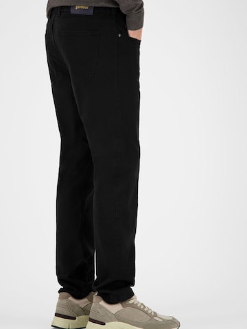 Gardeur Regular Trousers 'Bill' in Black