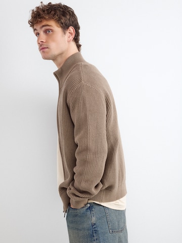 BALMOHK Strickjacke in Braun