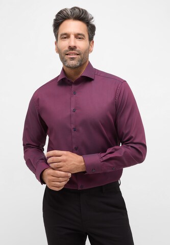 ETERNA Regular fit Business Shirt in Red: front