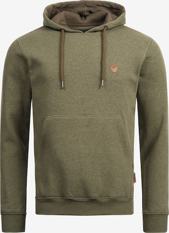 INDICODE JEANS Sweatshirt ' Gilmore ' in Green: front