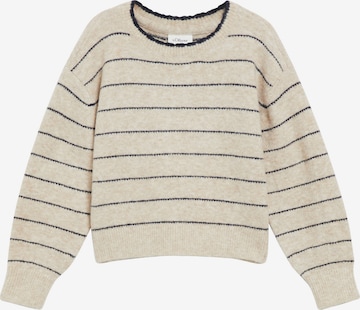 s.Oliver Sweater in Beige: front