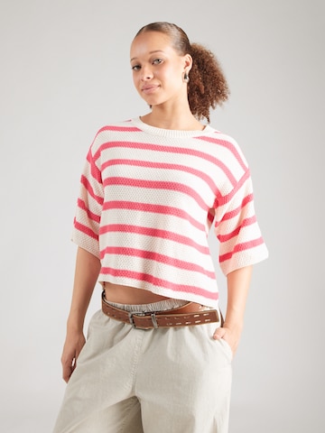 Pull-over 'Au44li' ZABAIONE en violet : devant