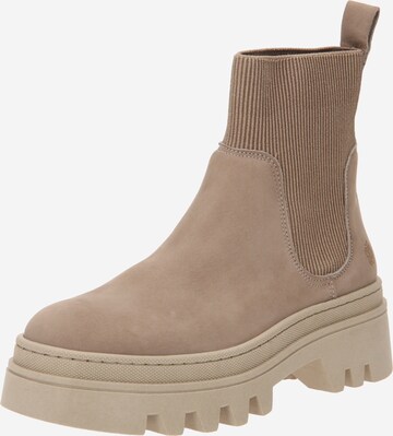 Boots chelsea 'DAPHNE' di Apple of Eden in beige: frontale