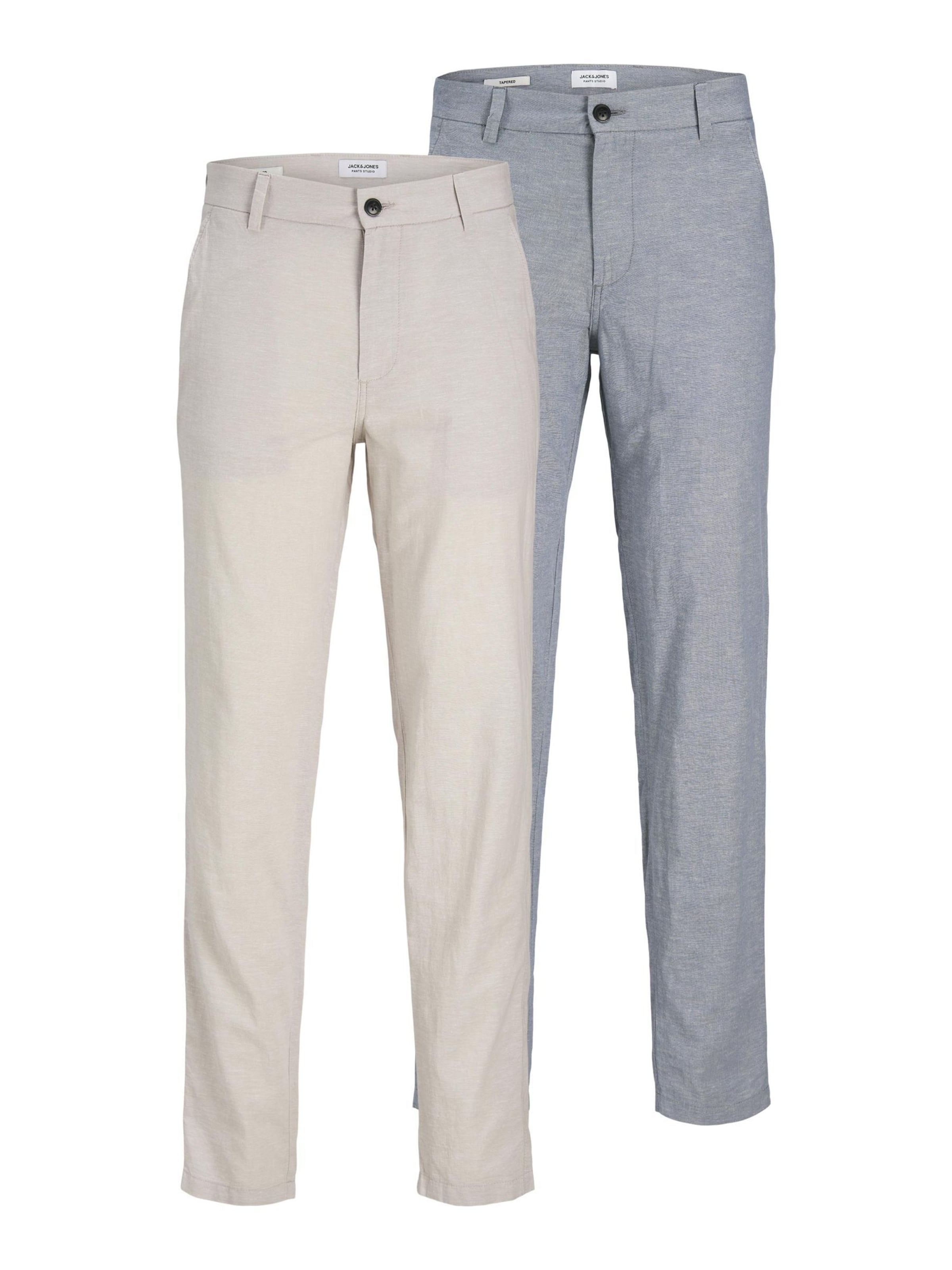 Pantaloni chino 'Carrot' di JACK & JONES in beige: frontale