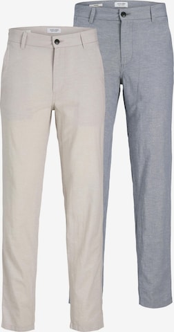 Regular Pantalon chino 'Carrot' JACK & JONES en beige : devant