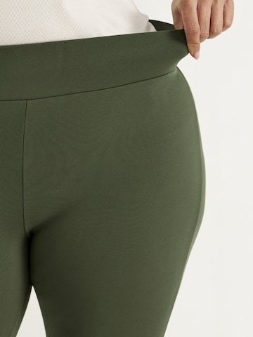 Cellbes of Sweden Skinny Broek in Groen