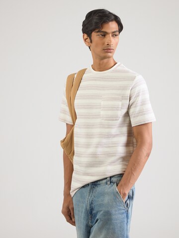 T-Shirt 'Scotland' INDICODE JEANS en marron : devant