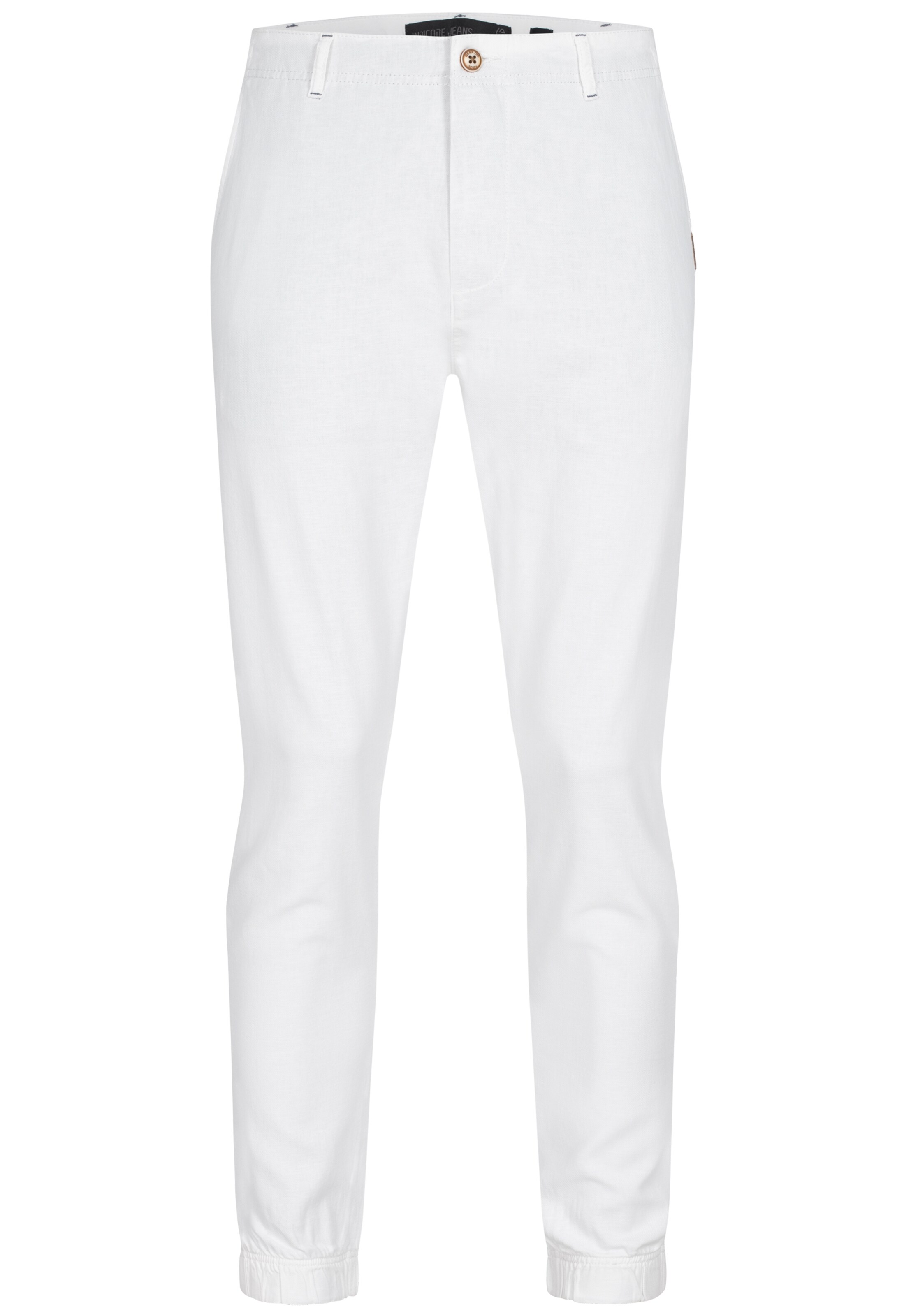 INDICODE JEANS Hose 'Blnda' in Weiß: Vorderseite