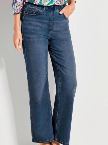 Loosefit Jean 'Vera' Goldner en bleu