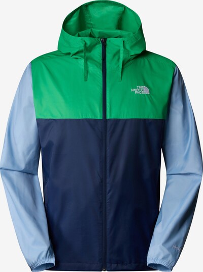 THE NORTH FACE Outdoor jakna 'Cyclone' u mornarsko plava / svijetloplava / zelena, Pregled proizvoda