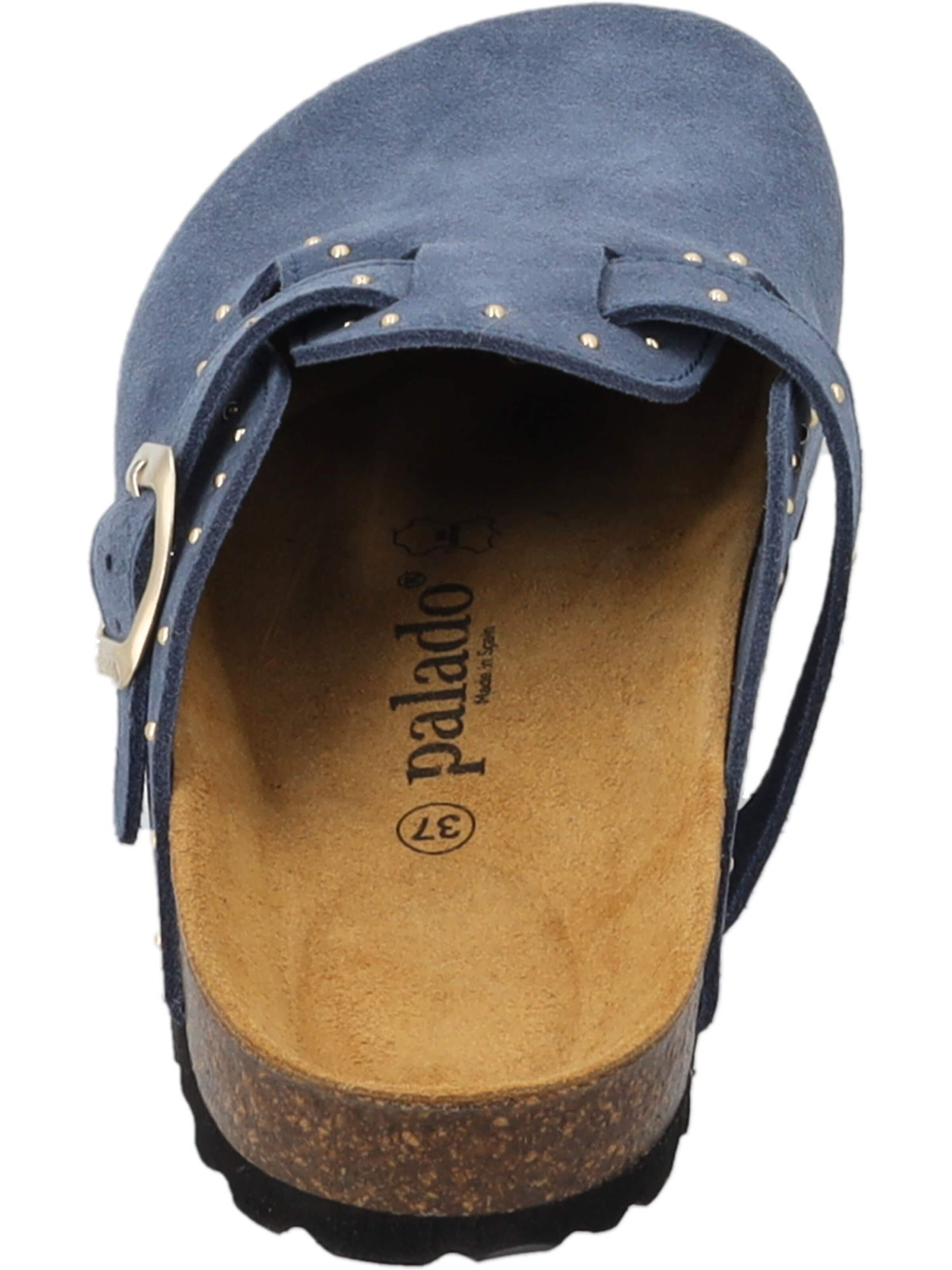 Palado Clogs 'Kiel Glint' in Blauw