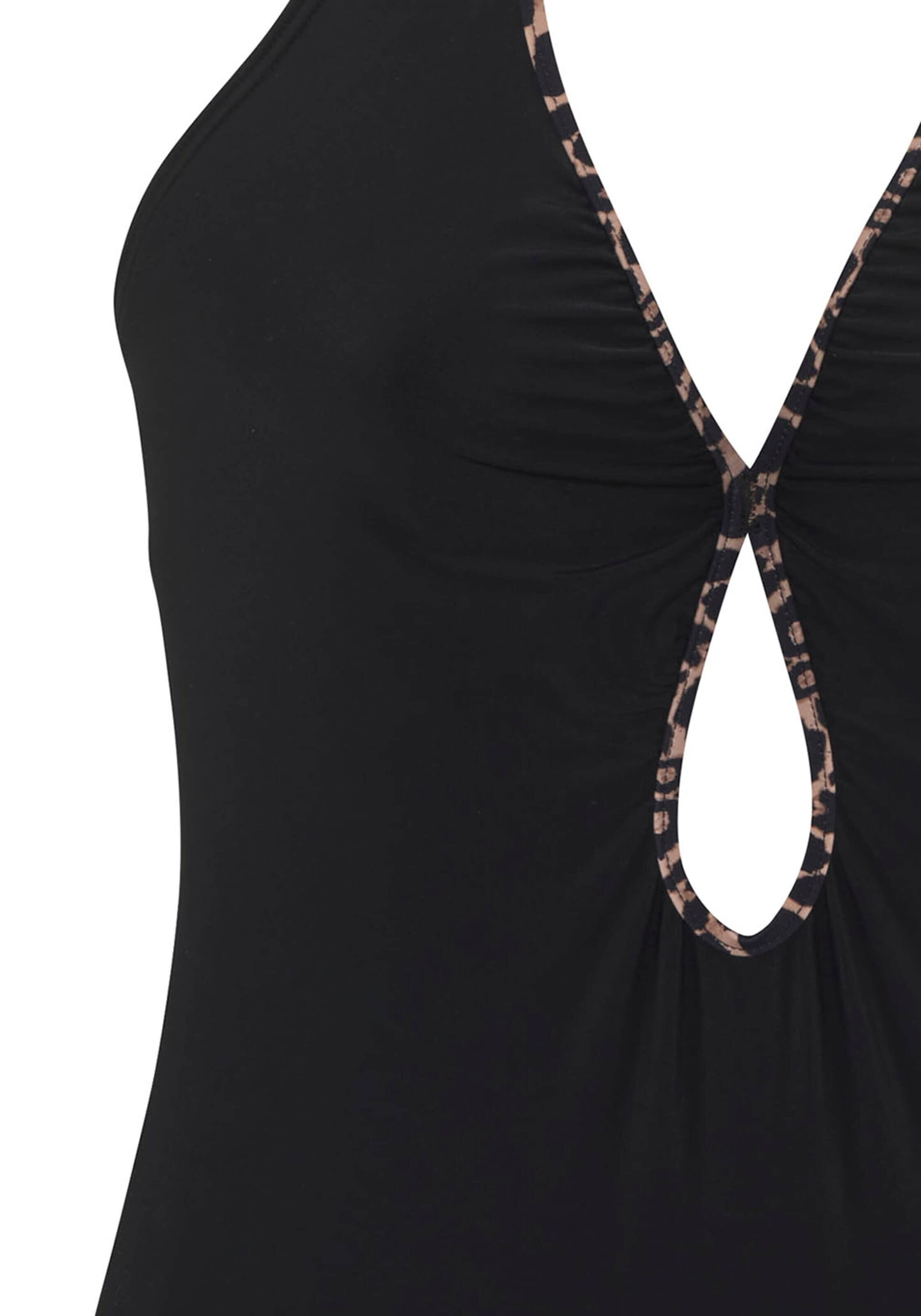 LASCANA Ολόσωμο μαγιό σε μαύρο