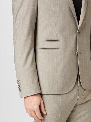 DRYKORN Slimfit Anzug 'IRVING' in Beige