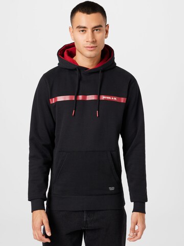 Petrol Industries Sweatshirt in Schwarz: predná strana