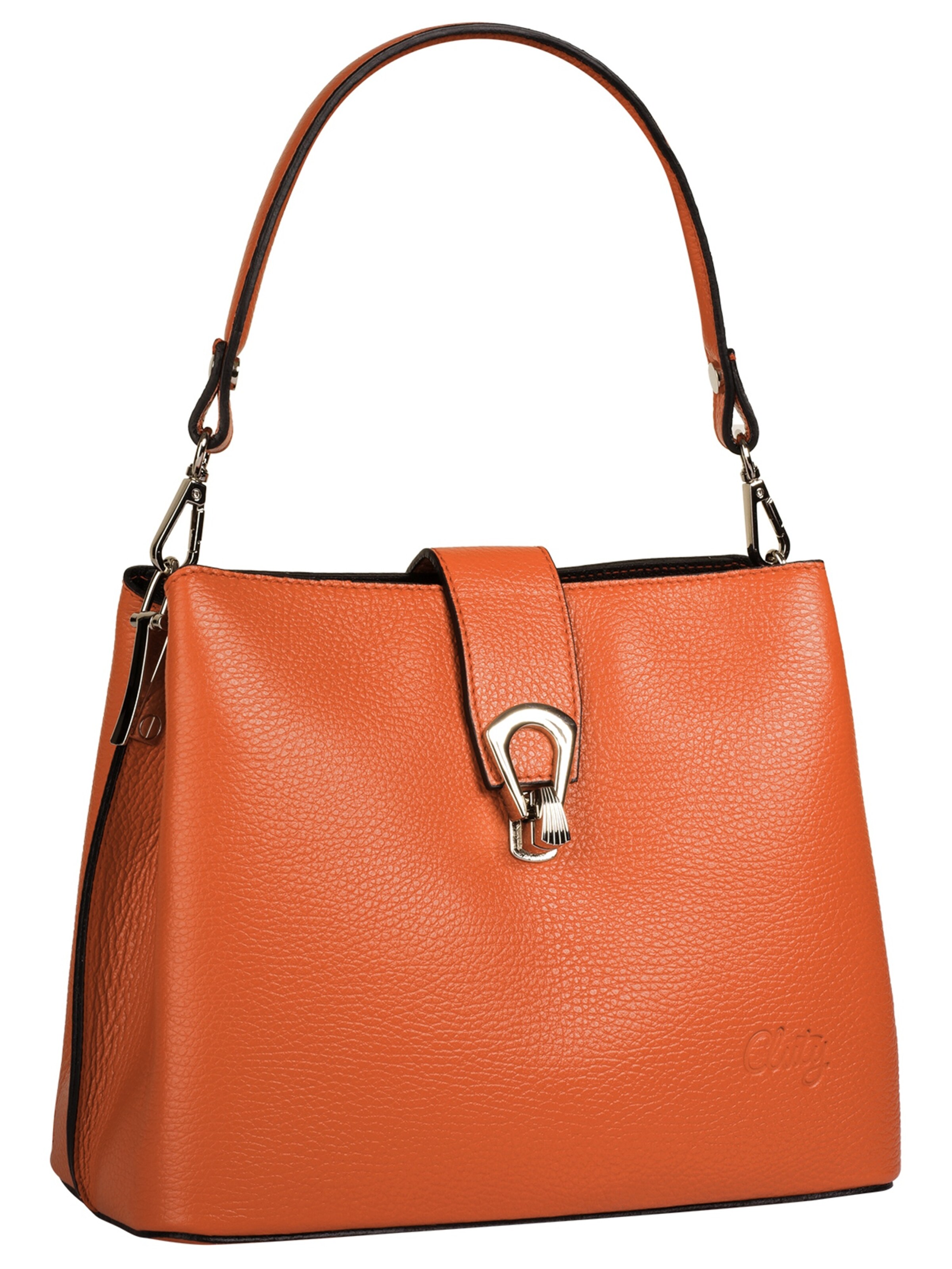 Sac à bandoulière Cluty en orange