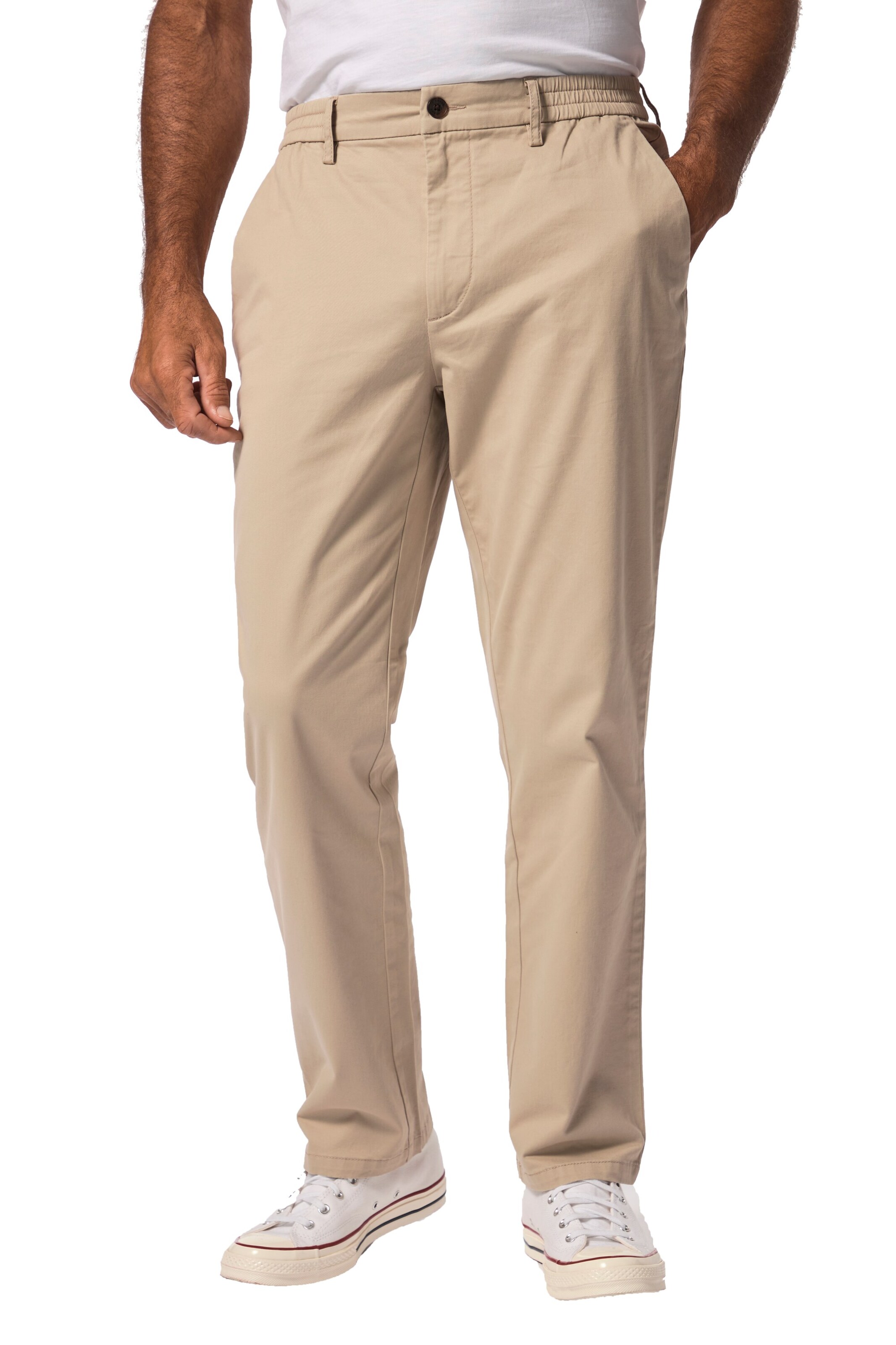 JP1880 Regular Chino in Beige: voorkant